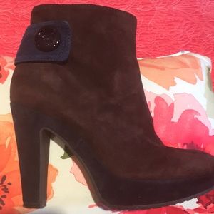 SGN Giancarlo Paoli Wedge Italian Ankle Boots
